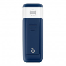 Мобильный телефон Olmio A02 (синий-белый) OLMIO 0.66", 280mAh, без камеры, миниатюрный: 68*28*12.6 мм
