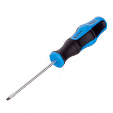 Отвертка шлицевая SL3.0, 75мм, сталь Cr-V, (77396) КВТ -3.0; 2-х компонентная ручка