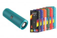 Колонка портативная BR1 Beyond sportive, зеленый BOROFONE Выходная мощность 2х5Вт; Bluetooth, USB, micro SD, AUX; Встроенный АКБ 1200mAh;