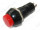 Кнопка OPBS-12B (PBS-11B) OFF-(ON) красная, без фиксации d=12mm; 1A/250VAC; 2pin