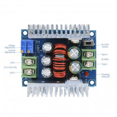 KIT Преобразователь DC/DC в 1.2...35V(20А) из 6...40V (LB07) No name Понижающий; Uвх: 6...40V; Uвых: 1.2...35V; Iвых: 20А (макс.); Размеры: 60*53*27mm; c регулировкой тока