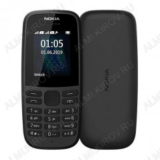 Мобильный телефон Nokia 105 DS TA-1174 черный NOKIA 2 Sim