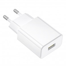 Сетевое зарядное устройство с выходом USB, 3.0А, белый, BA111A Star, поддержка QC3.0;