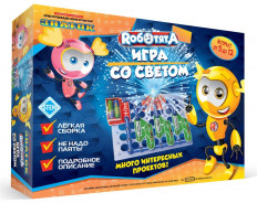 Конструктор электронный ЗНАТОК Роботяга "Игра со светом" Знаток 2хАА