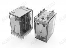 Реле 55.32.9.012.0000 (553290120000) Тип 17 12VDC 2C(DPDT) 10A Finder 27.7*20.7*37.2mm