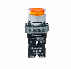 Кнопка с подсветкой, желтая, 24V AC/DC, 1NO, MTB2-BW3561 MEYERTEC
