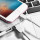 Кабель USB-Lightning, 2.0м, для зарядки и передачи данных, белый, (X20)