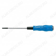 Отвертка Torx T10H, 80мм, Cr-Mo-V, с отверстием, прецизионная, 89400-T10H