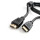 Шнур HDMI шт/HDMI шт 1.8м (ver 2.0) UHD 4K/60Hz, 18Gbit/s (CCF2-HDMI4-6) CABLEXPERT Plastic-Gold, с ферритовыми фильтрами, пакет