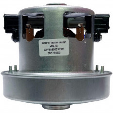 Двигатель пылесоса 1670 Вт VCM-TB (аналог VCM-K60EU) (VAC006SA) (KX-0011775) No name D=121, H=114, h=42, VC072672AFw, с юбкой на зажимах, контакты раздельно