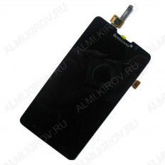 Дисплей для Lenovo P780 в сборе с тачскрином (Уценка помят шлейф, сорваны пломбы, Проверен, исправен