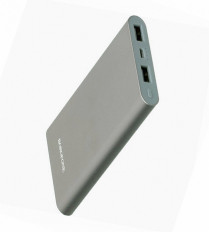 Аккумулятор внешний 10000mAh BT19 Universal серый BOROFONE выход: 2*USB; 2.0A