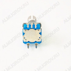 Энкодер а/м 5 pin с кнопкой (10) (R206) Вал 16 мм, металл, накатка