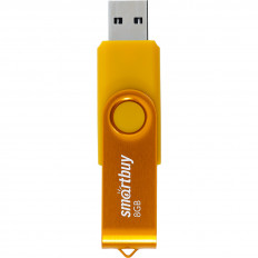 Карта Flash USB 8 Gb (Twist Yellow) (SB008GB2TWY) Smartbuy раскладная; USB 2.0