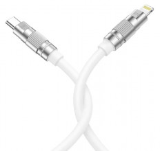 Кабель Type-C-Lightning, 1.2м NB-Q228A белый, для зарядки и передачи данных,