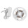 Лента светодиодная белый теплый 12V (комплект) GLS-5050-30-7.2-12-IP20-PRO-3-3-KIT (501621) General в комплекте: лента 3м IP20, SMD5050, 30 LED/м, 7.2Вт/м; блок питания 12V с вилкой