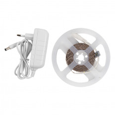 Лента светодиодная белый нейтральный 12V (комплект) GLS-2835-120-9.6-12-IP20-PRO-4-3-KIT (501221) General в комплекте: лента 3м IP20, SMD2835, 120 LED/м, 9.6Вт/м; блок питания 12V с вилкой
