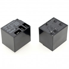 Реле JQX-30F(T91)-12VDC-40A-0.9 Тип 27.1 12VDC 1C(SPDT) 40A Qianji 32.4*27.5*28mm; силовые выводы сверху