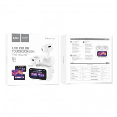 Наушники беспроводные TWS EW72 Lite Soar , внутриканальные, с сенсорным диспл., белые.