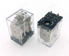 Реле TRL-220VAC-P-2C Тип 34 220VAC 2C(DPDT) 10A Tai_Shing(TTi) 28*21.5*35.5mm; монтаж в плату