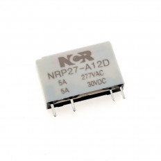Реле NRP27-A12D Тип 22.0 12VDC 1A(SPNO) 5A