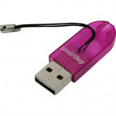 Card Reader SBR-710-F Purple SMART BUY USB2.0; поддержка microSD