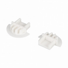 Заглушка MIC-F (026202) для профилей серии MIC-F-2000 White ARLIGHT глухая; пластик; белая