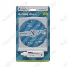 Диск чистящий CD/DVD влажная чистка CLN36903 DEFENDER