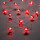 Гирлянда "Нить" 2.0 м, с насадками "Сердце", красное, 7867196 Luazon Lighting 2.0 м, ААх2
