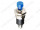 Кнопка RWD-301 OFF-(ON) синяя, без фиксации d=7.2mm; 0.5A/250VAC; 2pin
