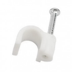 Скоба крепления круглого кабеля d=6,0mm (NCR-06-50) (50шт)