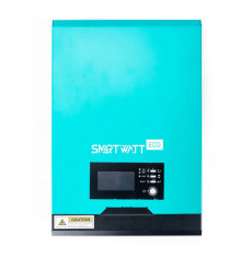 Инвертор SmartWatt ECO 1K 12V 40A МРРТ (гибридный) DELTA BATTERY многофункциональное устройство - сочетает в себе инвертор (1000W), MPPT контроллер солнечных панелей (40A) и зарядное устройство аккумуляторов
