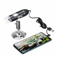 Микроскоп USB ОРБИТА 1-1600x (OT-INL91) ОРБИТА cенсор: HD 2Мп (CMOS); разрешение: 1080P, 720P; USB2.0/microUSB/Type-C; подключение к смартфону, планшету