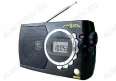 Радиоприемник "ЛИРА РП-248" Россия УКВ1 65.8-74.0МГц; УКВ2 88.0-108.0МГц; питание 220V, 3эл. R20; 8 фиксированных настроек.
