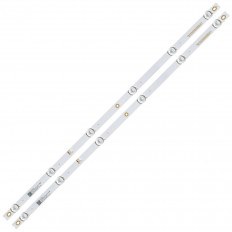 Модуль подсветки LED TV 598мм 6 линз (комплект: 2 планки); CRH-ZG32G5C3030060281KREV1.0 алюминий; 3V; шаг --mm; 32"; 2pin; 1/1TV; для BBK 32LEM-1050/TS2C