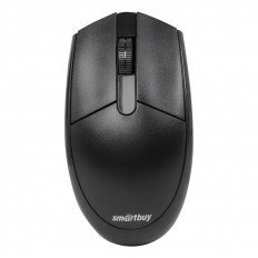 Мышь проводная SBM-212-K черная Smartbuy проводная; 1200dpi; 2 кнопки + колесо-кнопка; USB; длина кабеля 1.2 м