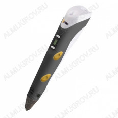 3D ручка "3Dali Plus" Black (FB0021B) Даджет Питание-12V,3А,/Диаметр сопла: 0.7 мм