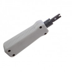 Инструмент для заделки витой пары HT-3340 (009-200002) RIPO HT-3340; инструментальная сталь; для заделки и обрезки кабеля; в комплекте нож-вставка тип 110)