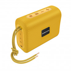 Колонка портативная BR18 Encourage, золотистый BOROFONE Выходная мощность 5Вт; Bluetooth, USB, micro SD, AUX; Встроенный АКБ 1200mAh;
