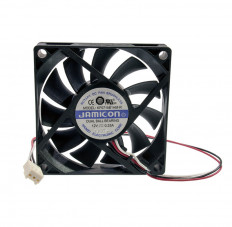 Вентилятор 12VDC 70*70*15mm KF0715B1HM-R 3-pin JAMICON 0.30A; 34dB; 4200 об;
