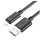 Кабель USB-Lightning, 1.0м, для зарядки и передачи данных, чёрный, (X88 Gratified) HOCO 2.4A, ПВХ (PVC), ...