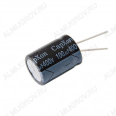 Конденсатор электролитический 100mkF 400V 1825 +105°C CAPXON