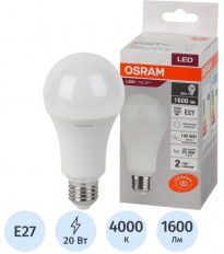 Лампа светодиодная 220В/ 20,0Вт/ E27/ 4000К (дневной белый) (4058075579323)
