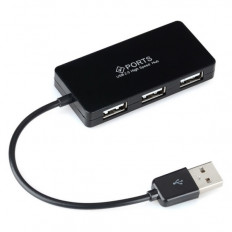 Разветвитель USB на 4 USB-порта OT-PCR09 (HB-104) ОРБИТА USB 2.0; длина кабеля 0.1 м