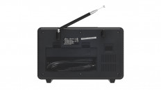 Радиоприемник RPR-095 silver RITMIX УКВ 87,0-108.0МГц/АМ 530-1600кГц/СВ 5.9-18,МГц; Bluetooth; USB, microSD.AUX; Питание от встроенного акб. Зарядка от сети 220В