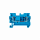 Клемма пружинная проходная, 2.5 мм2, синяя MTS-2.5BL MEYERTEC