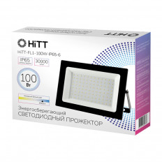 Прожектор светодиодный 100W HiTT-FL1-100W-IP65-6 (2010006)