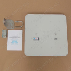 Антенна стационарнaя AGATA-F MIMO2x2 (75 Ом) для 3G/4G USB-модема АНТЭКС 2G/3G/4G/LTE/WIFI; 1700-2700 MHz; 17,5dB; без кабеля; 2 разъема F-гнезда