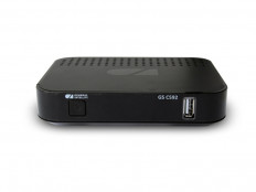 Ресивер GS-C592, цифровая IP ТВ приставка (приемник-клиент) General Satellite Источник сигнала: спутниковый ресивер-клиент; Wi-Fi, SD, HD