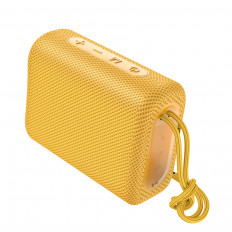 Колонка портативная BR18 Encourage, золотистый BOROFONE Выходная мощность 5Вт; Bluetooth, USB, micro SD, AUX; Встроенный АКБ 1200mAh;